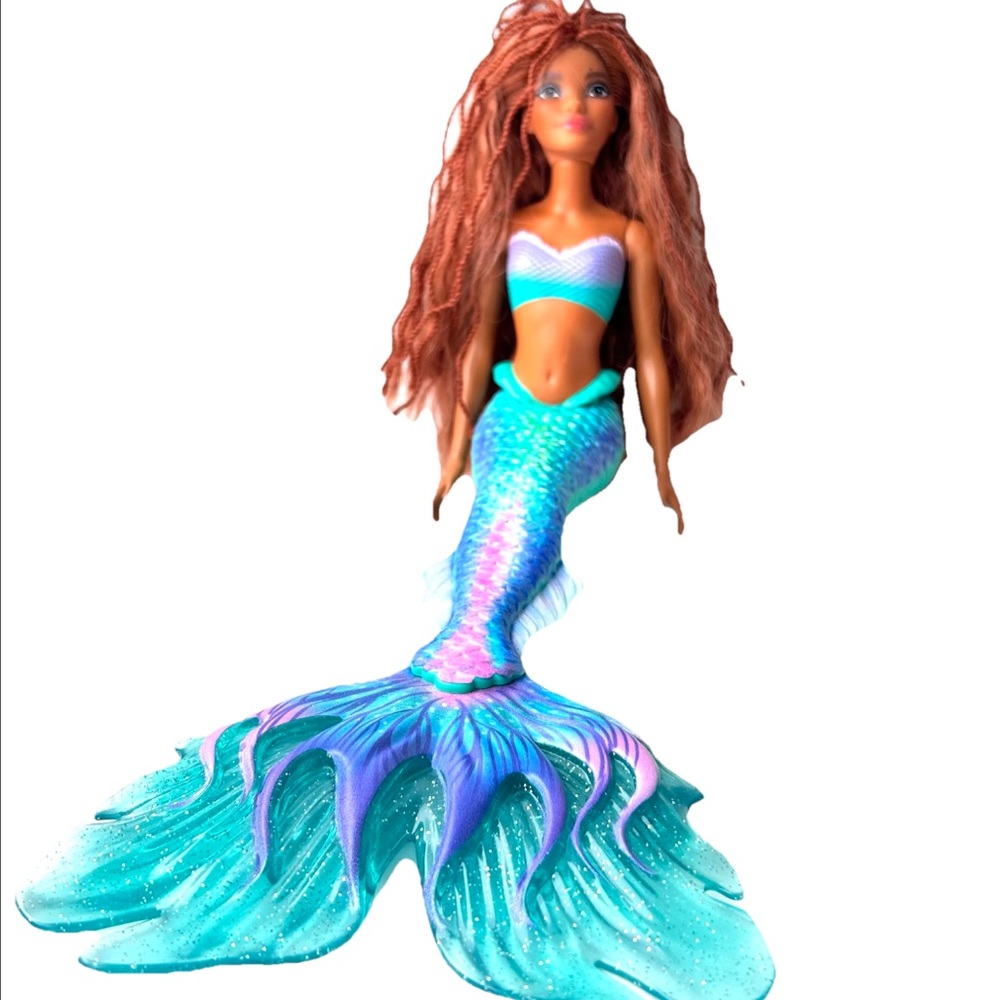 Disney Mattel Little Mermaid Ariel Doll Halle Bailey Tiny Braids 2023 Movie